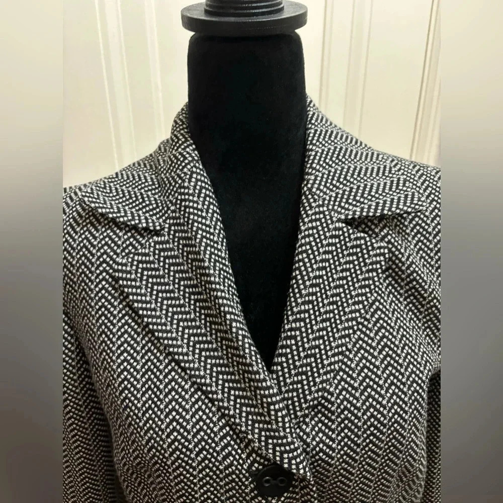 KASPER linen and cotton Blazer size 8. Very pretty - Picture 5 of 16